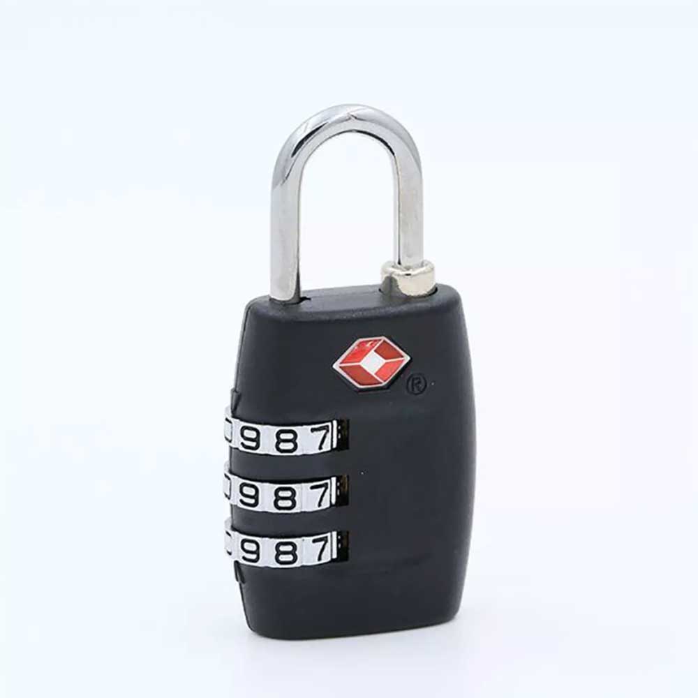 2pcs 3Dial TSA Security Locks Travel Luggage Combination Code PadLock Suitcase