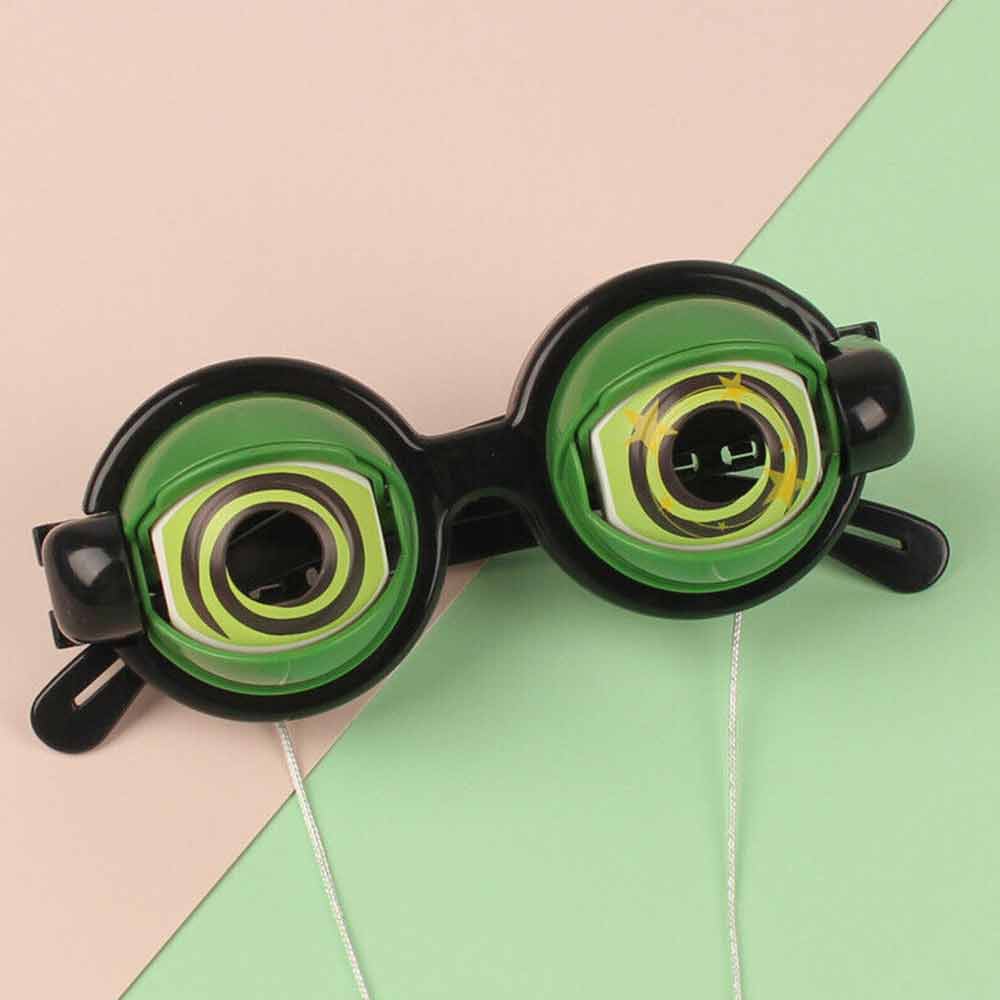 Funny Glasses Crazy Eyes Props Toy Pranks Adult Kids Party Eyewear Crazy Blink
