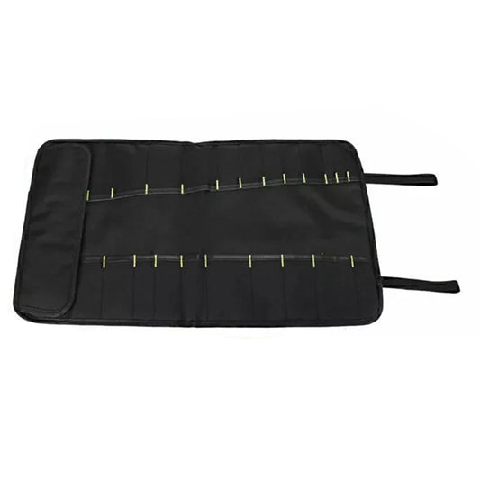 Professional Chef Knife Roll Bag - 22-Pocket Portable Kitchen Tools Case