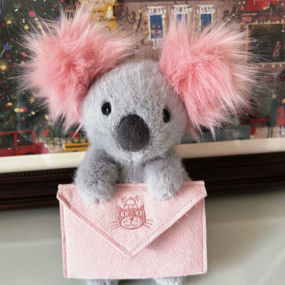 Valentine's Messenger Koala - Plush Toy, Cuddly Gift for Her/Him
