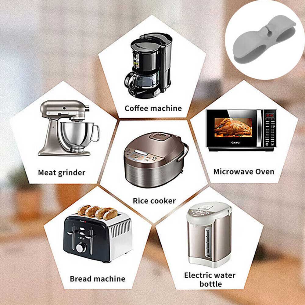 5X Wire Cable Organizer Holder Cord Wrapper Winder for Kitchen Appliances
