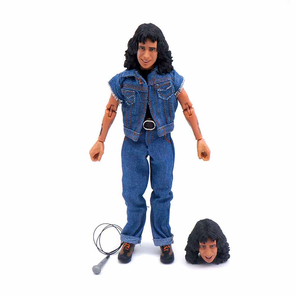 NECA AC/DC Bon Scott Highway To Hell 20cm Clothed Action Figure Rock Star Model
