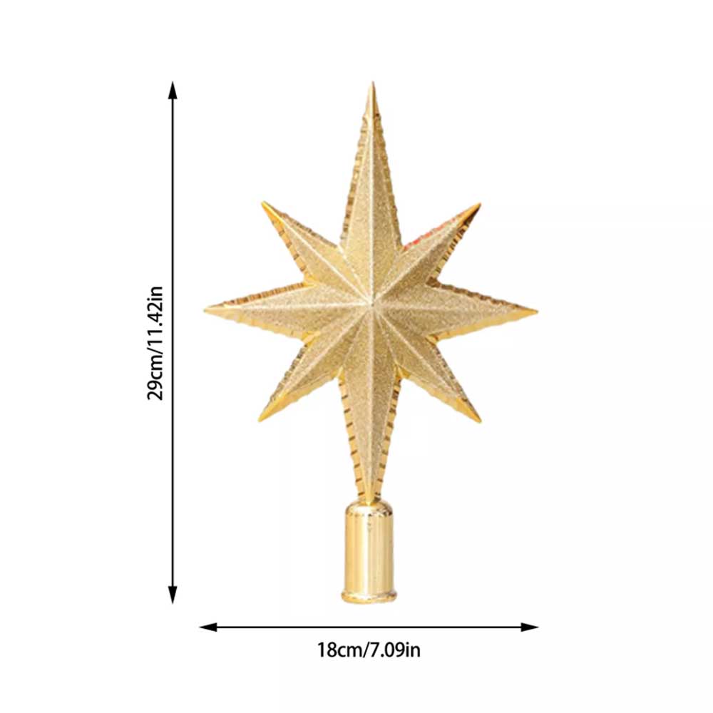 Christmas Tree Star Topper Home Christmas Tree Top Star Ornament Christmas Decor