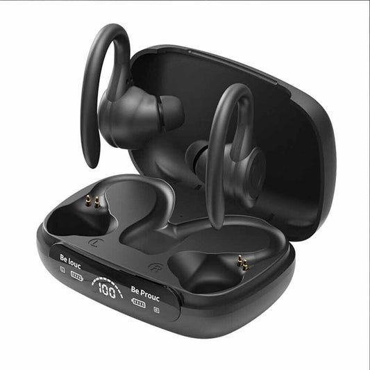 Bluetooth Earphones 5.3 Sport Gym Headphones Earbuds with Mic Sweatproo Wireless