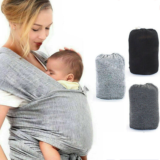 New Baby Sling Adjustable Wrap Carrier Infant Breastfeeding Pouch Newborn