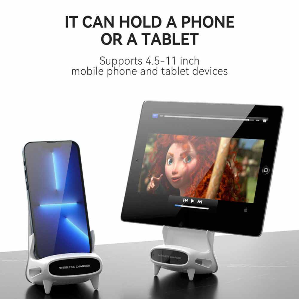 Multifunctional Wireless Fast Charging Station Portable Mini Chair For All Phone