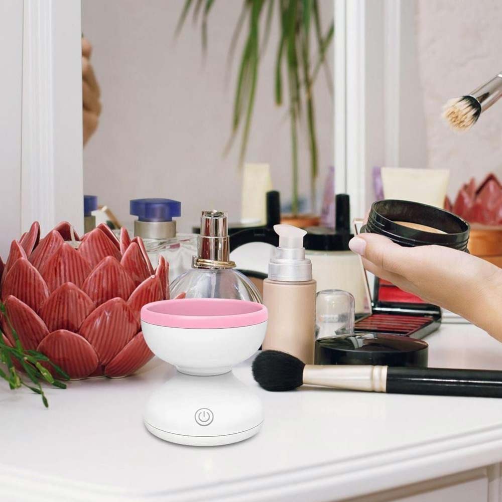 Brush Cleaning Tool Automatic Cosmetic Brush Makeup Brush Cleaner Machine