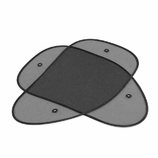 2-Piece Car Sun Shade Cover – Mesh Window Blind with Max UV Protection for Rear & Front Windows