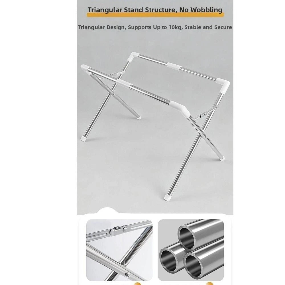 Pet Grooming Hammock – Foldable Non-Slip Bathing Stand for Cats & Small Dogs