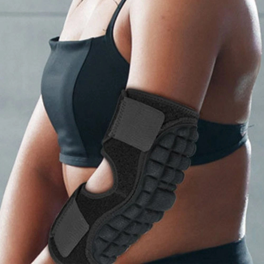 1x Elbow Brace Pad – Thicken Flexible Support, Crashproof Lightweight 28x20cm