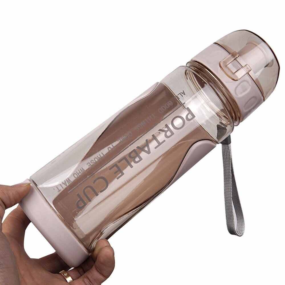 Leakproof Gym Bottle Drink Mugs Unisex Portable Sports Water Bottle BPA Free