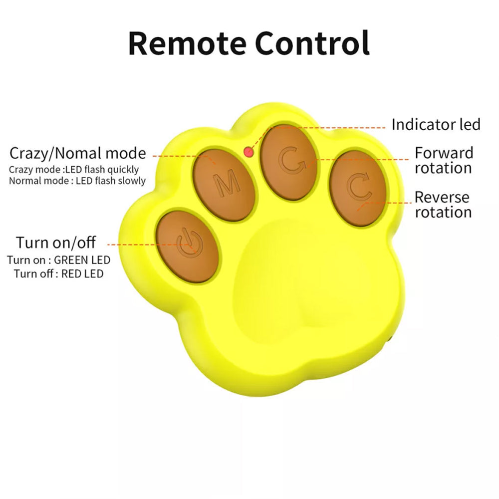 Pet Dog Interactive Play LED Toy Ball Indoor Outdoor Puppy Training Moving Roll