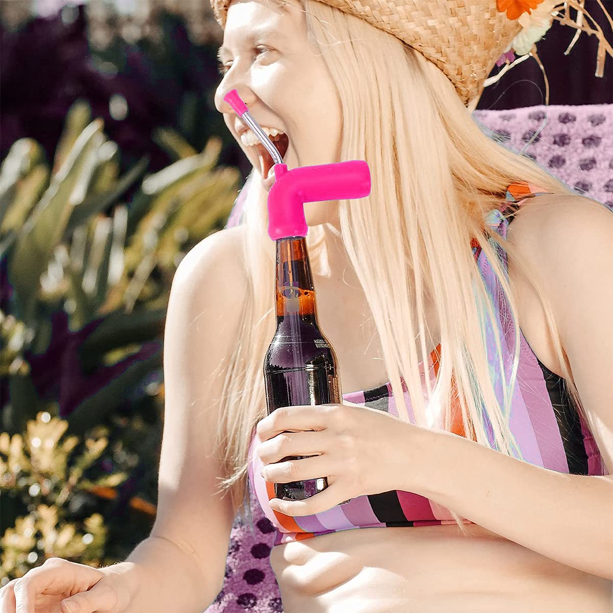 Beer-Snorkel Funnel Bong Bucks Hens House Party Games Drinking