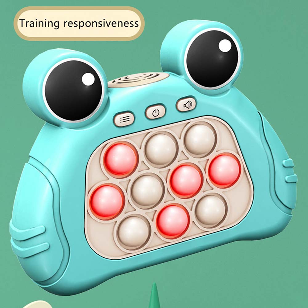 Frog Pop Fidget Push Game Toys Stress Bubble Popping Sensory Game Toy Gift Kids