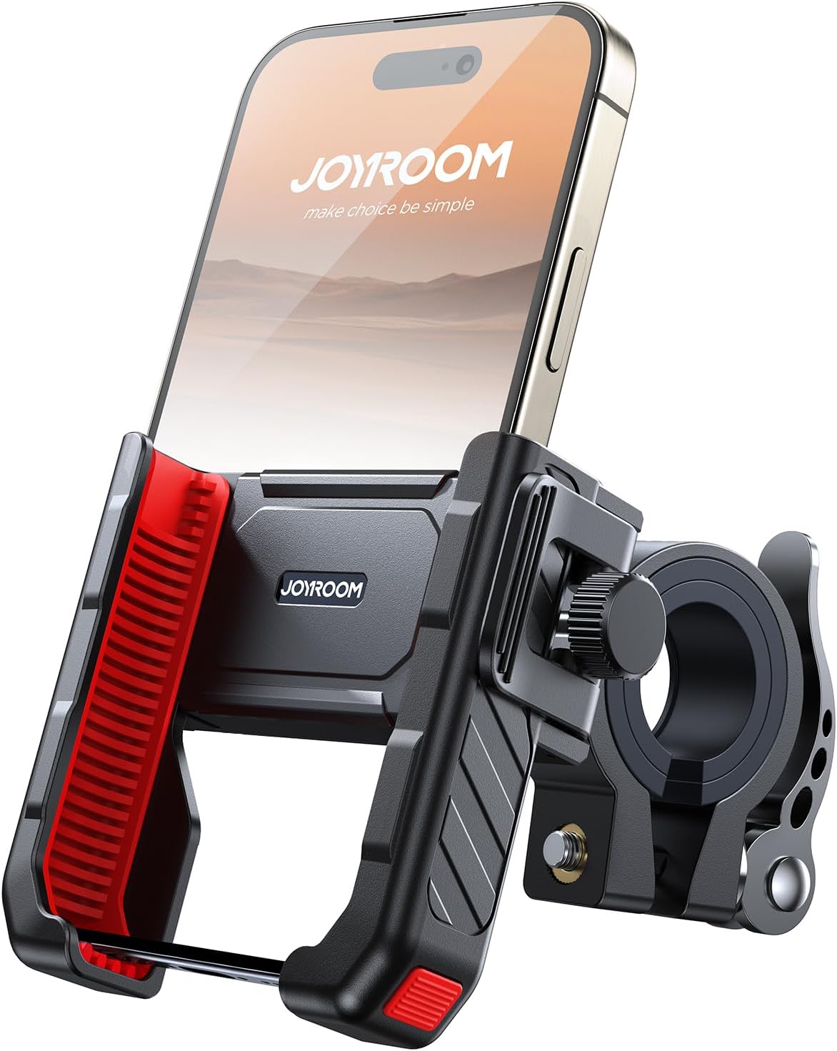 JOYROOM Bike Phone Mount - Handlebar Holder for iPhone Samsung 4.7–7 Inch