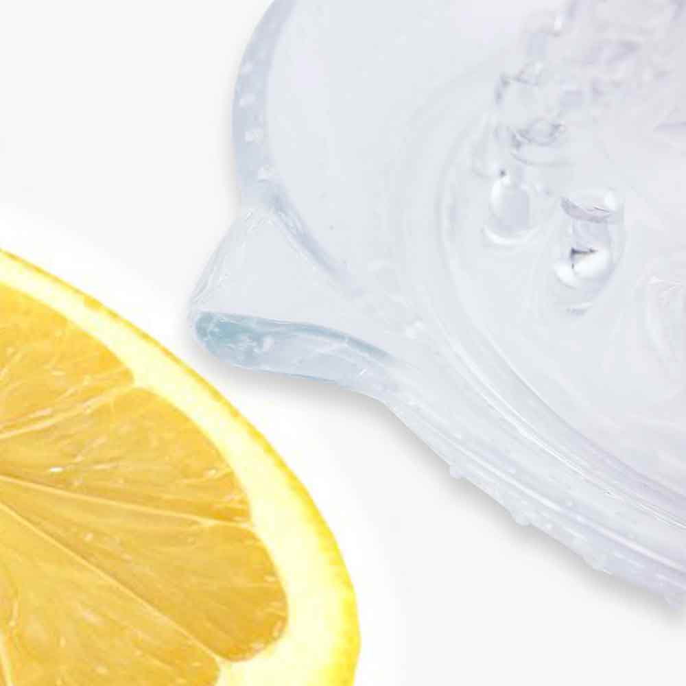 Traditional Glass Lemon Squeezer – Fruit & Lime Juicer Press, 13cm