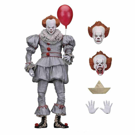 Stephen King It The Clown Pennywise PVC Horror 7" Action Figure Model Toy
