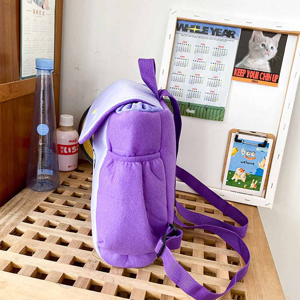 Dora the Explorer Plush Backpack with Interactive Map – Purple Kids Adventure Bag for School & Dress-Up