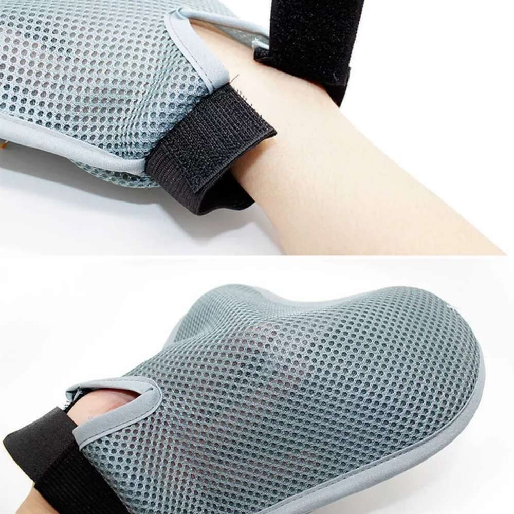 Breathable Heavy Duty Pet Grooming Glove Hair Removal Cat Dog Mitts Gentle