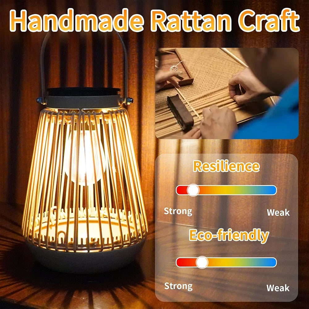 Hanging Solar Lantern – Waterproof Outdoor Ornament for Garden, Patio & Gift