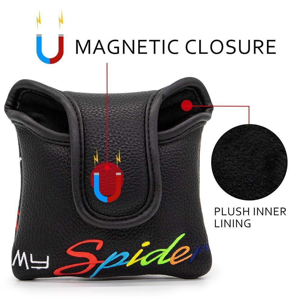 Golf Head Cover Golf Mallet Putter Cover Golf Club Cover Putter Headcover