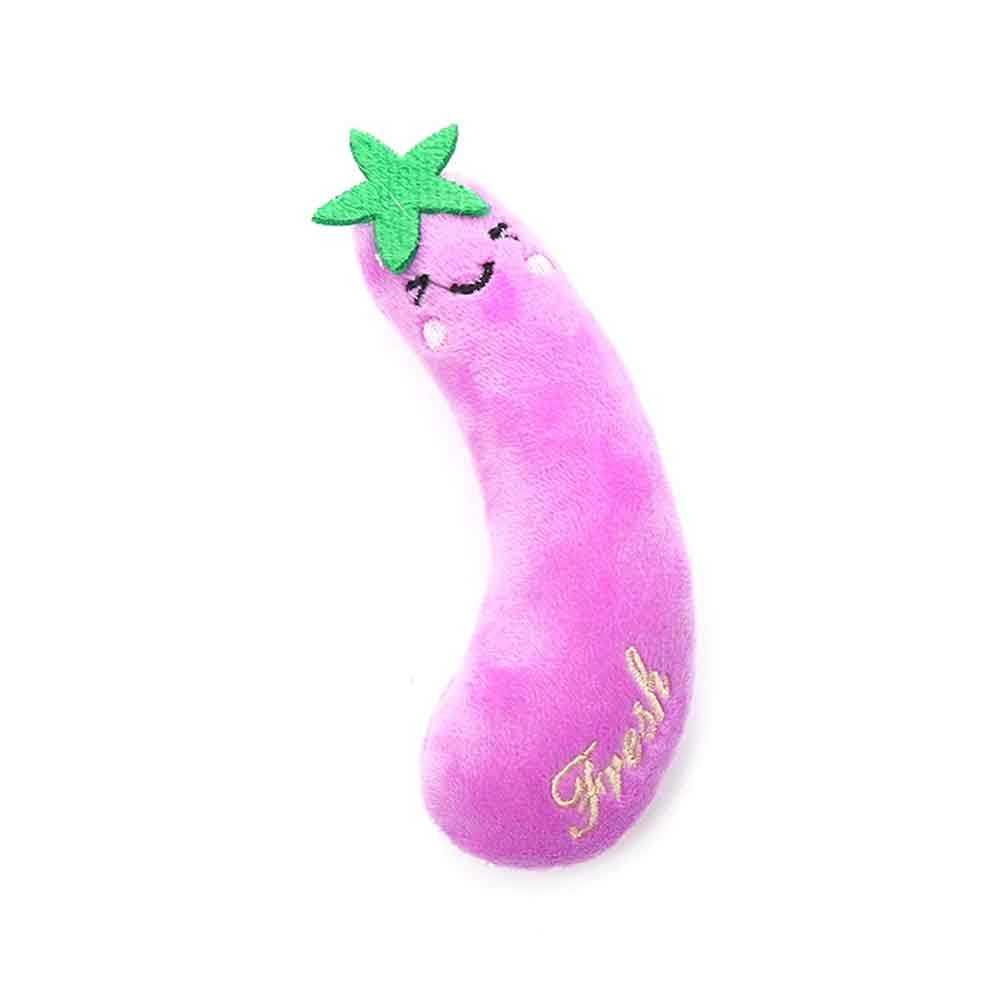 5-Piece Teeth Grinding Catnip Toys – Funny Interactive Plush Cat Chewing Vocal Toy Set