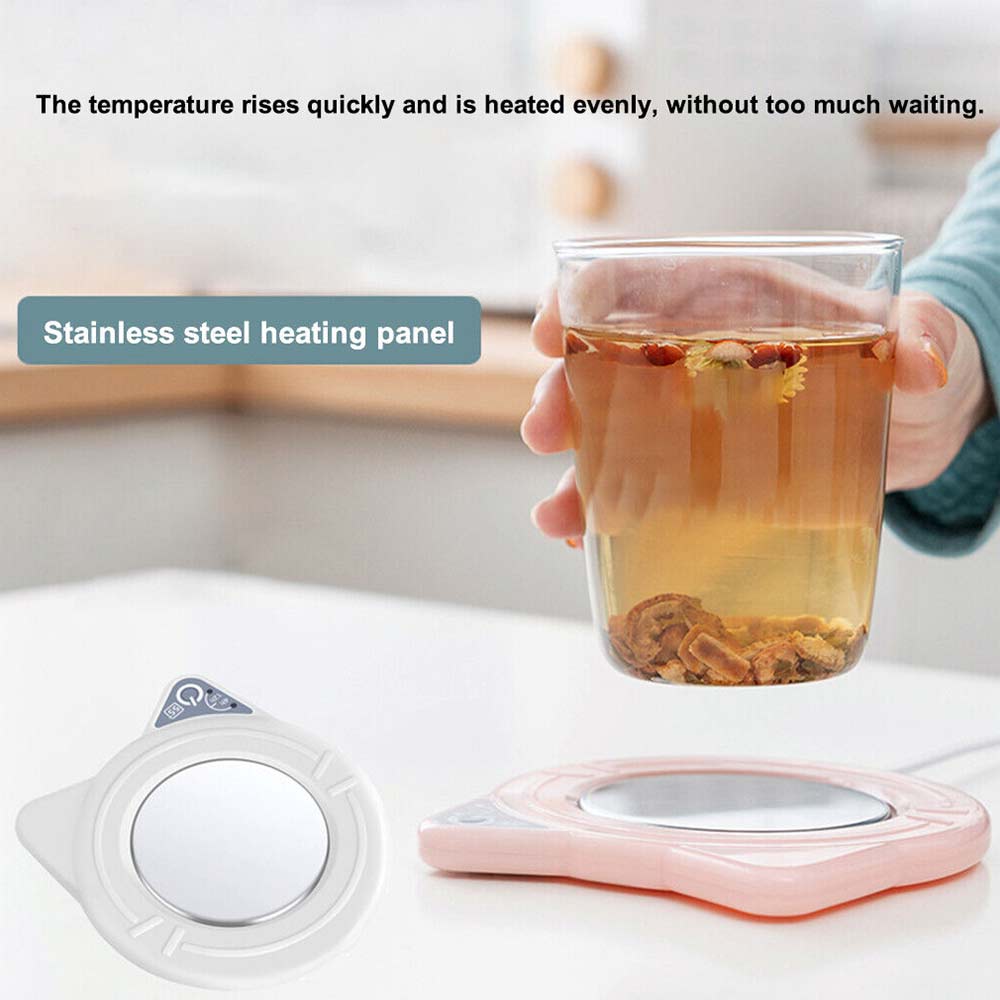 Smart USB Coffee Mug Warmer Tea Milk Cup Heater Pad Heating Plate Home Office