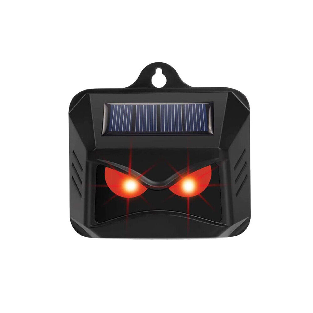 2PCS Ultrasonic Solar Cat Dog Repellent Fox Pest Scarer Deterrent Repeller