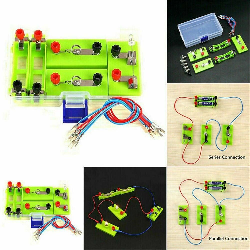 School Electric Circuit Kit New DIY Science Toys Montessori Learning Experiment