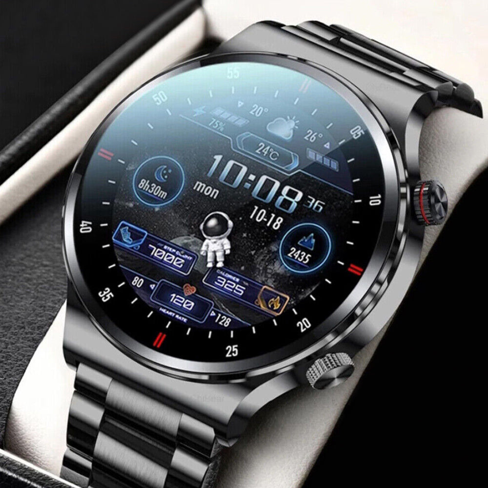 2023 Bluetooth Call Smart Watch Men Full Touch Screen Sports Watch fitbit