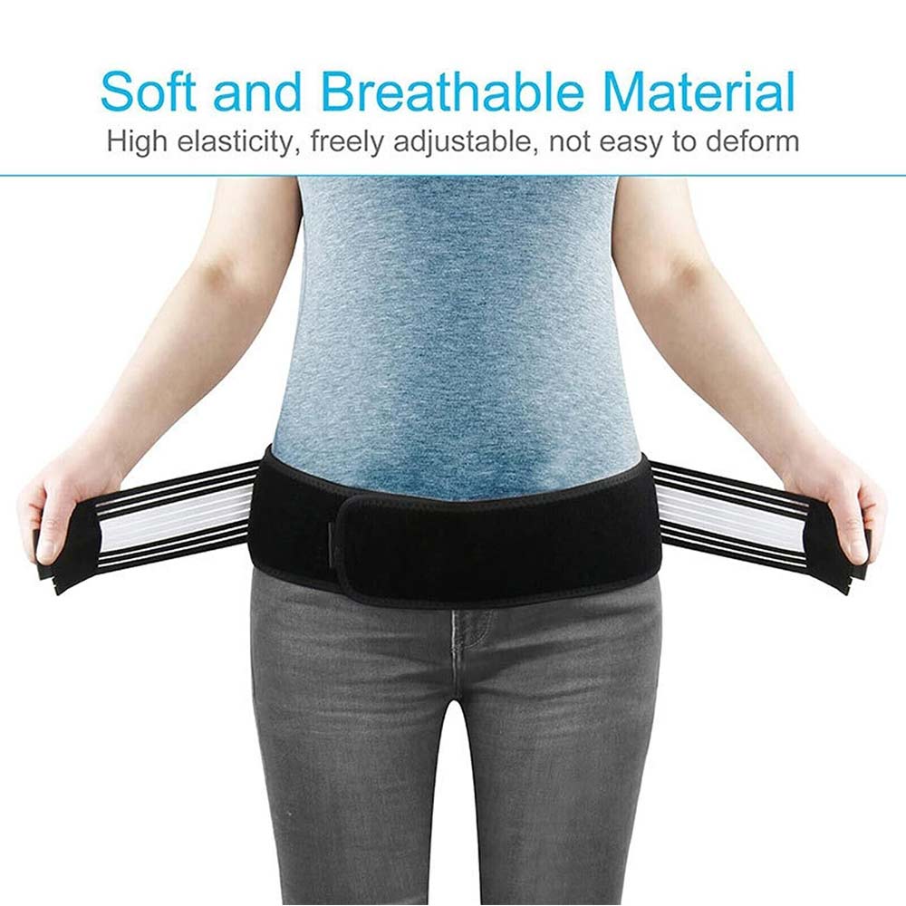 Sacroiliac Joint Belt With Vents Hip Brace for Sciatica Pelvis Lumbar Nerve Pain