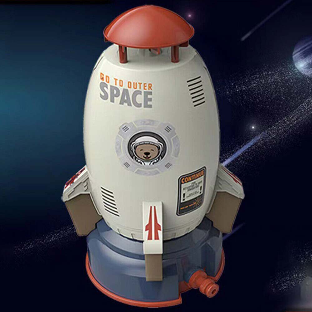 Rocket Launcher Space Rocket Jet Sprinkler Summer Water Play Toys for Child Kids