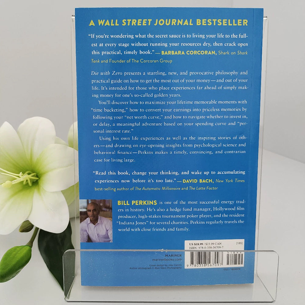 Die with Zero by Bill Perkins - Paperback | Maximize Life, Not Money