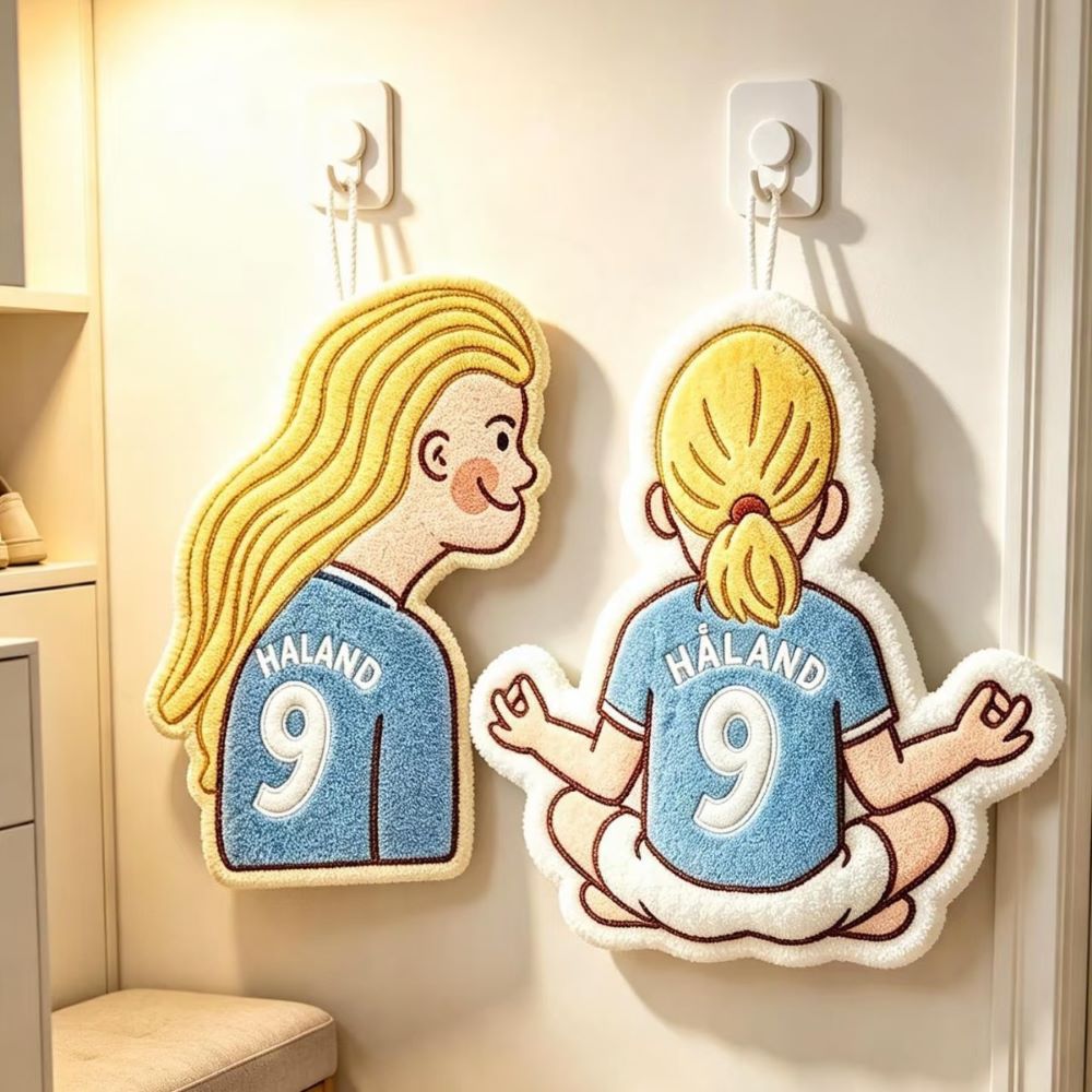Cute Cartoon Kitchen Towel – 2-Pack Absorbent Quick-Dry Coral Fleece Hand Towel