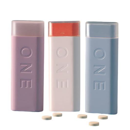Mini Pocket Daily Medicine Tablet Case Dispenser Container Pill Box Organizer