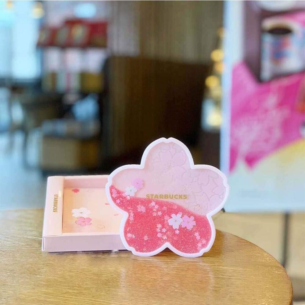 Sakura Glitter Coaster