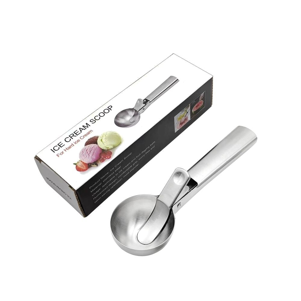 Multifunctional Stainless Steel Dual-Purpose Ice Cream Scoop & Scoop Maker