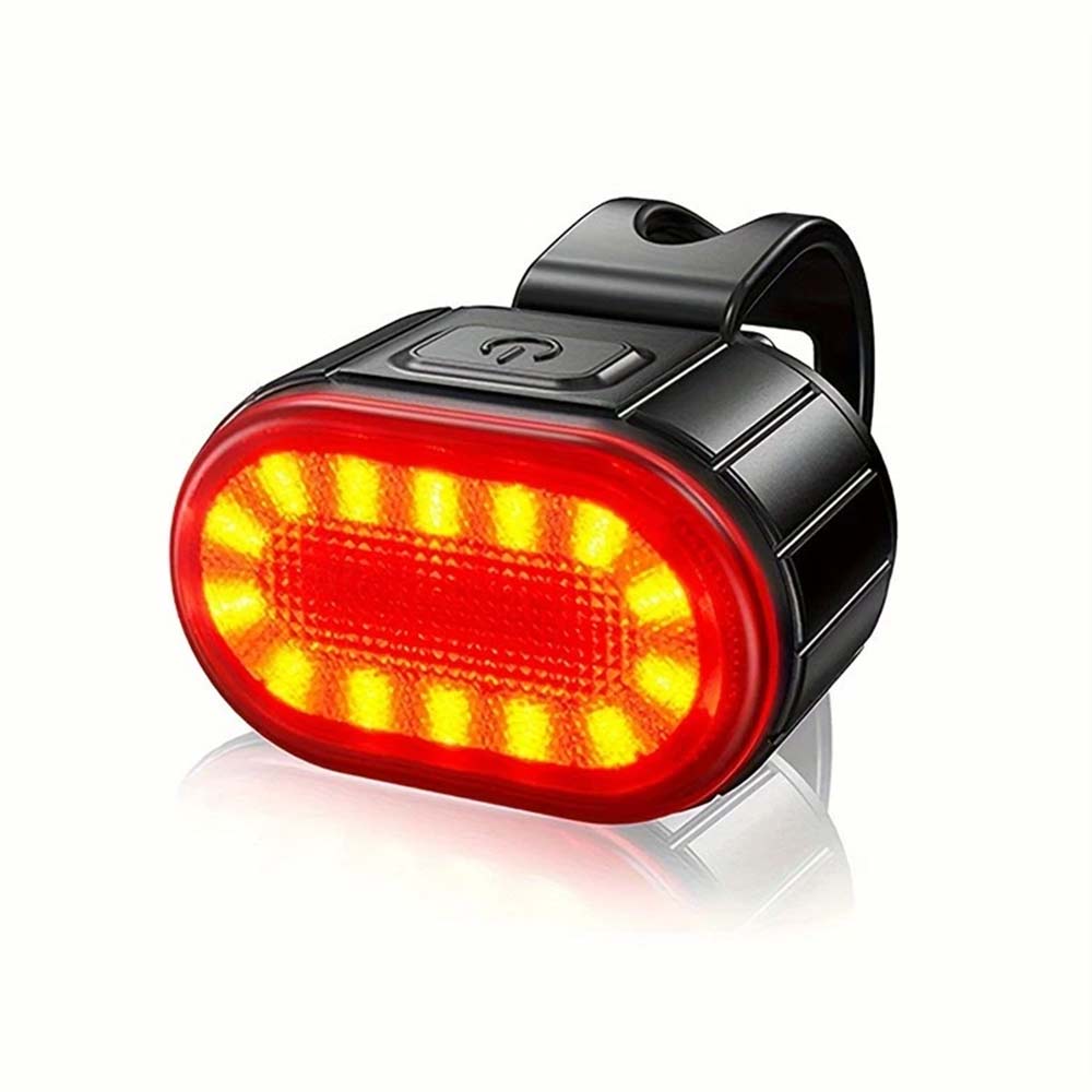 2PCS Super Bright Bike Light Set - Front & Rear LED Bicycle Lamps, Waterproof