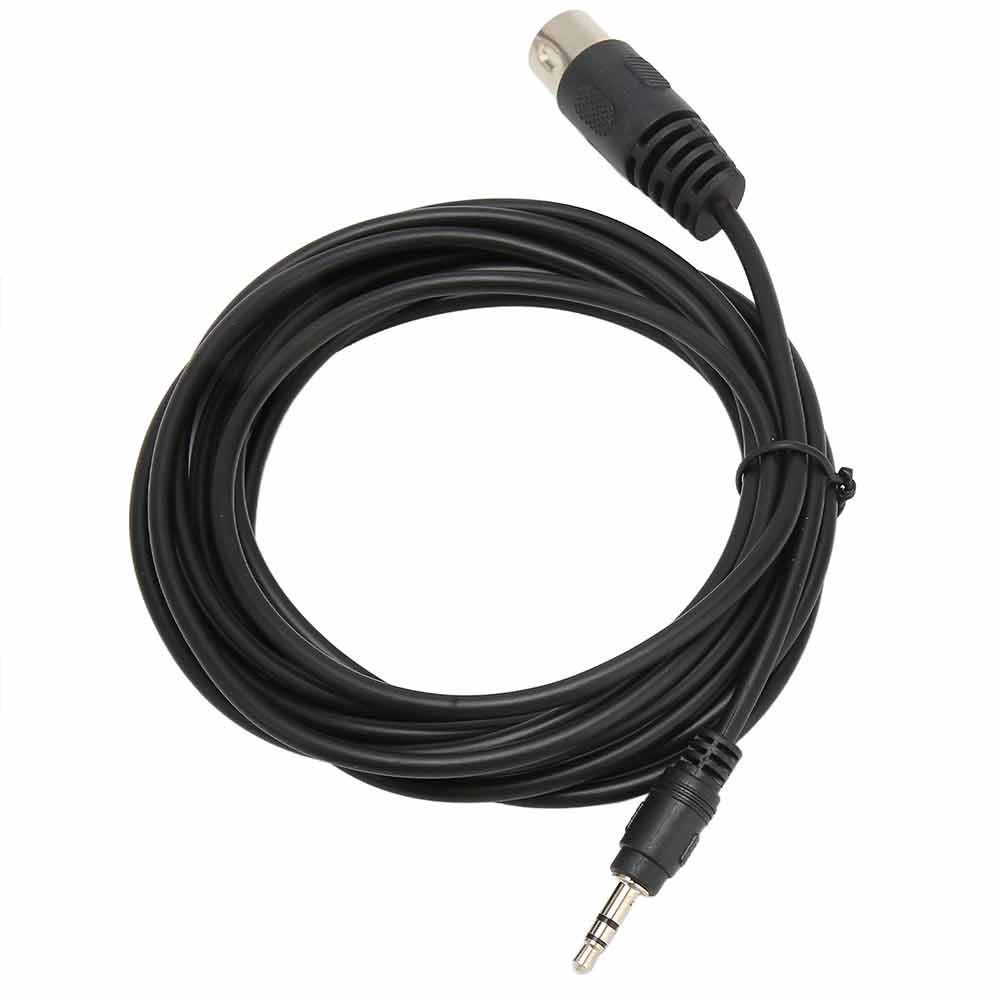 7-Pin DIN MIDI Male to 3.5mm Male Cable – Stereo HiFi Replacement Cable, 1.5m