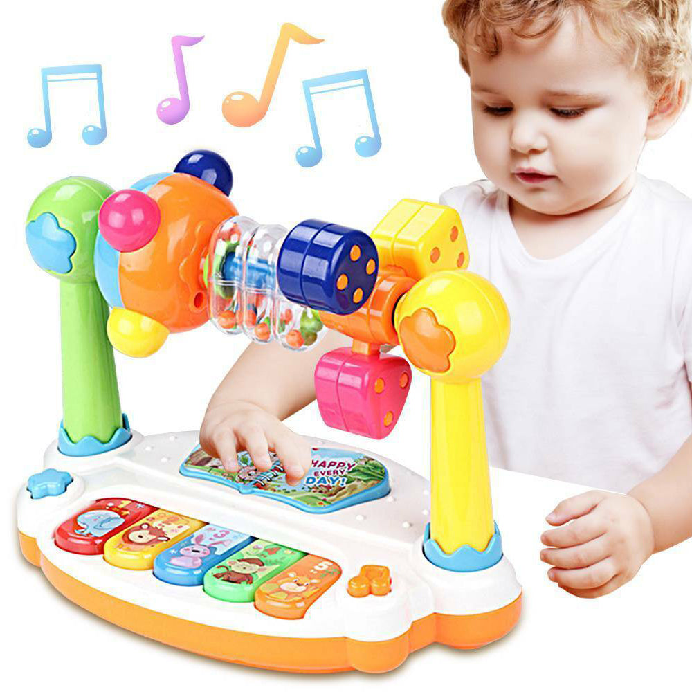 Baby Toys Early Education learning piano light music patting drum Gift