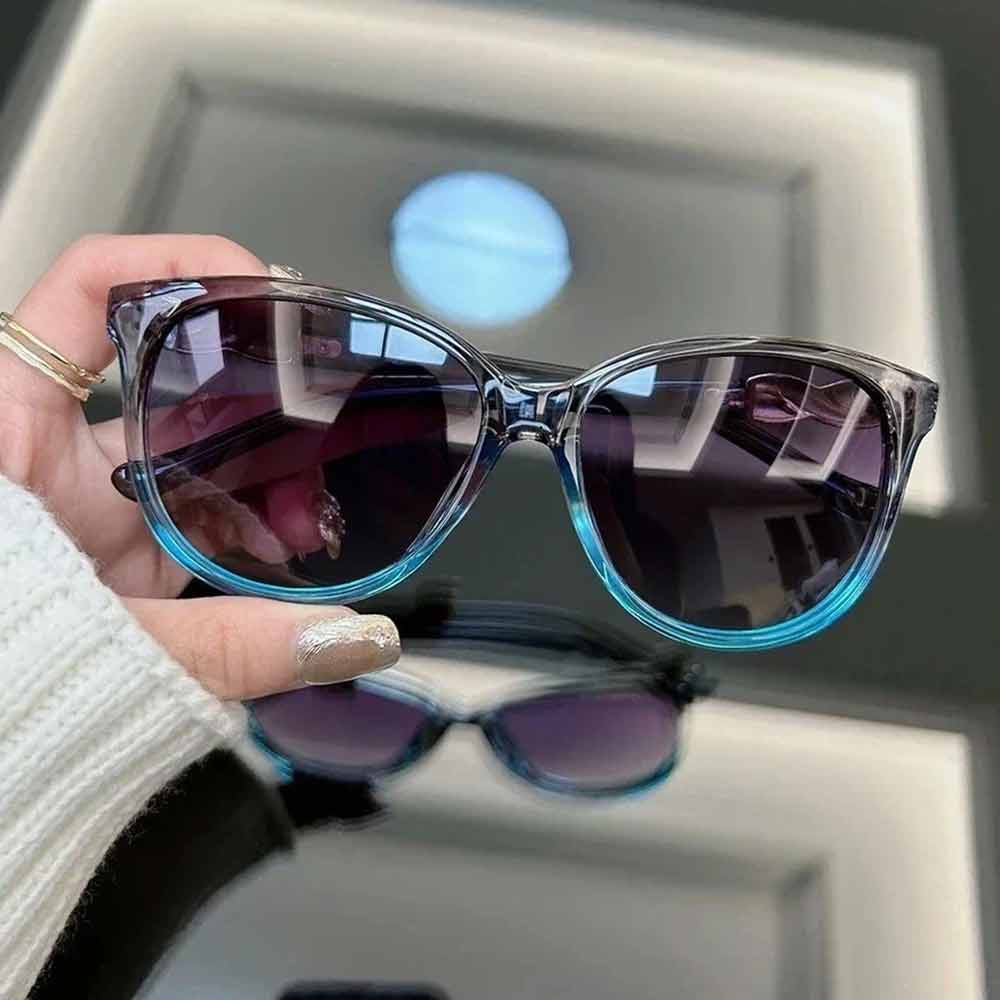 Women’s Retro Cat Eye Sunglasses – UV400 Fashion Shades, Ladies Sun Glasses