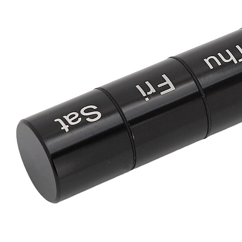 7-Day Pill Box – Waterproof Aluminium Medicine Storage Container with Keychain
