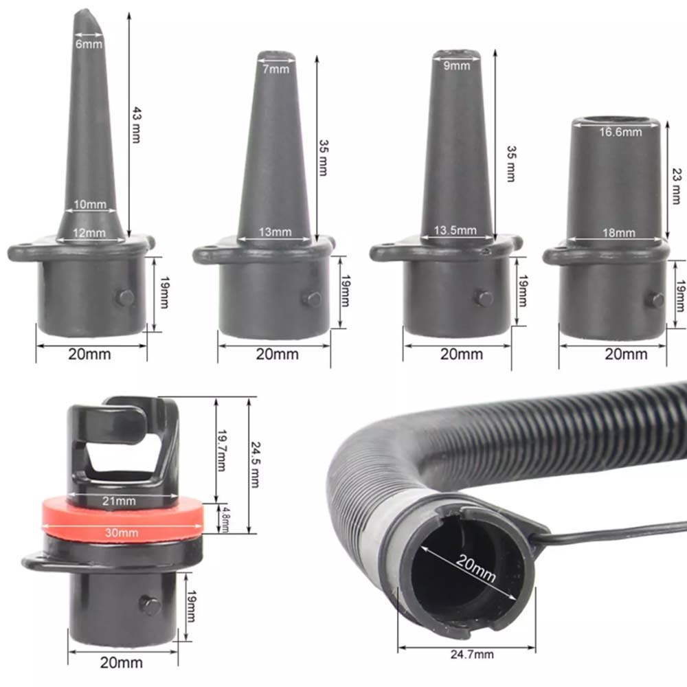 Hand Pump Hose Replace Pump Adaptor Hose Inflation Pump Air Tube for Boat Stand