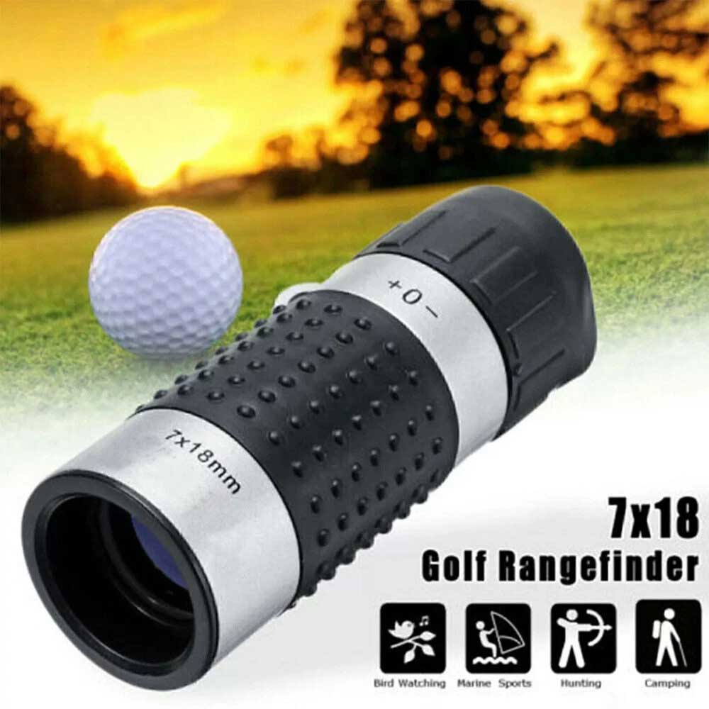 7 x 18 Golf Monocular Rangefinder Distance Meter Finder Binocular Pocket Scope