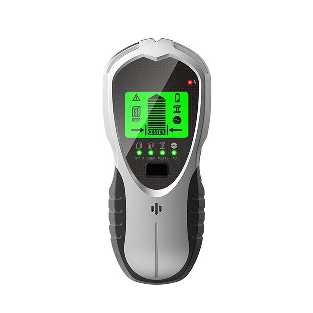 5 in 1 LCD Stud Finder Pipe Sensor Metals Wire Detector Electric Wall Scanner