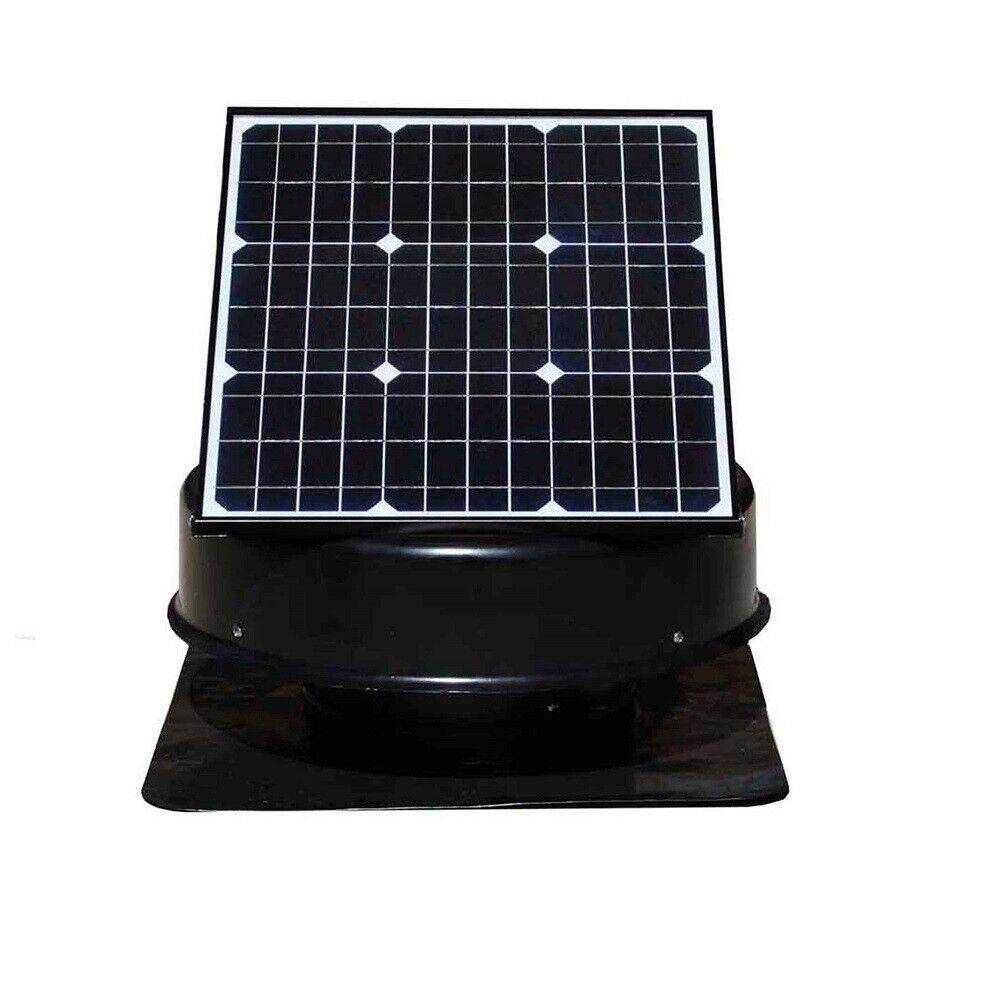 SolarKing Solar Roof Fan/Solar Roof Ventilation Fan 35 Watts 15V (320MM SRVF V2)