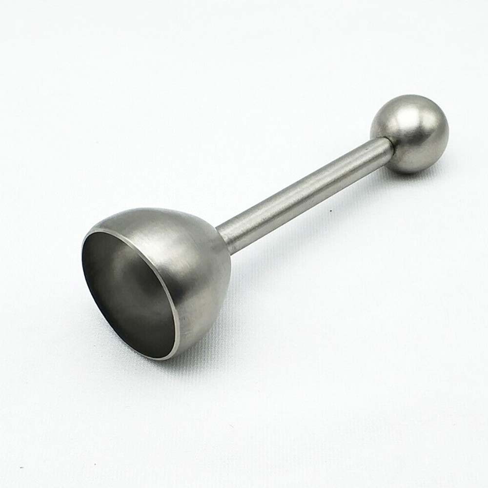 1X Stainless Steel Egg Shell Opener Cutter Cracker Boiled Egg Topper Separator