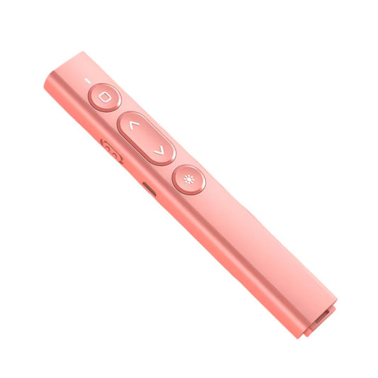 S7 Wireless Presenter Remote, Laser Pointer PowerPoint Clicker for PC/MAC - Hyperlink, Volume Control, USB-C Charging