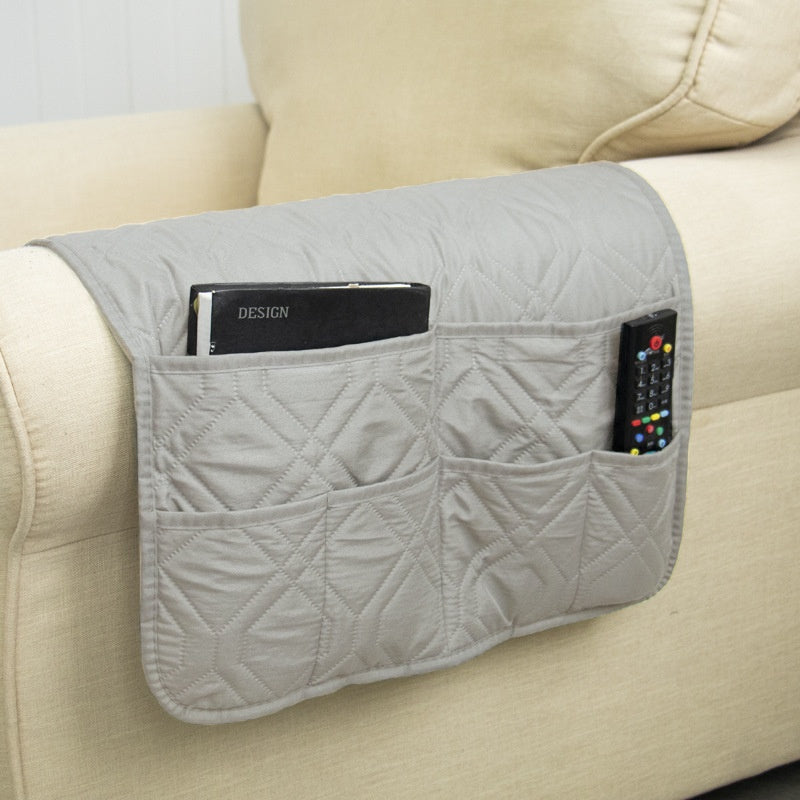 6-Pockets Sofa Arm Rest TV Remote Control Tidy Organizer Holder Chair Couch Bag