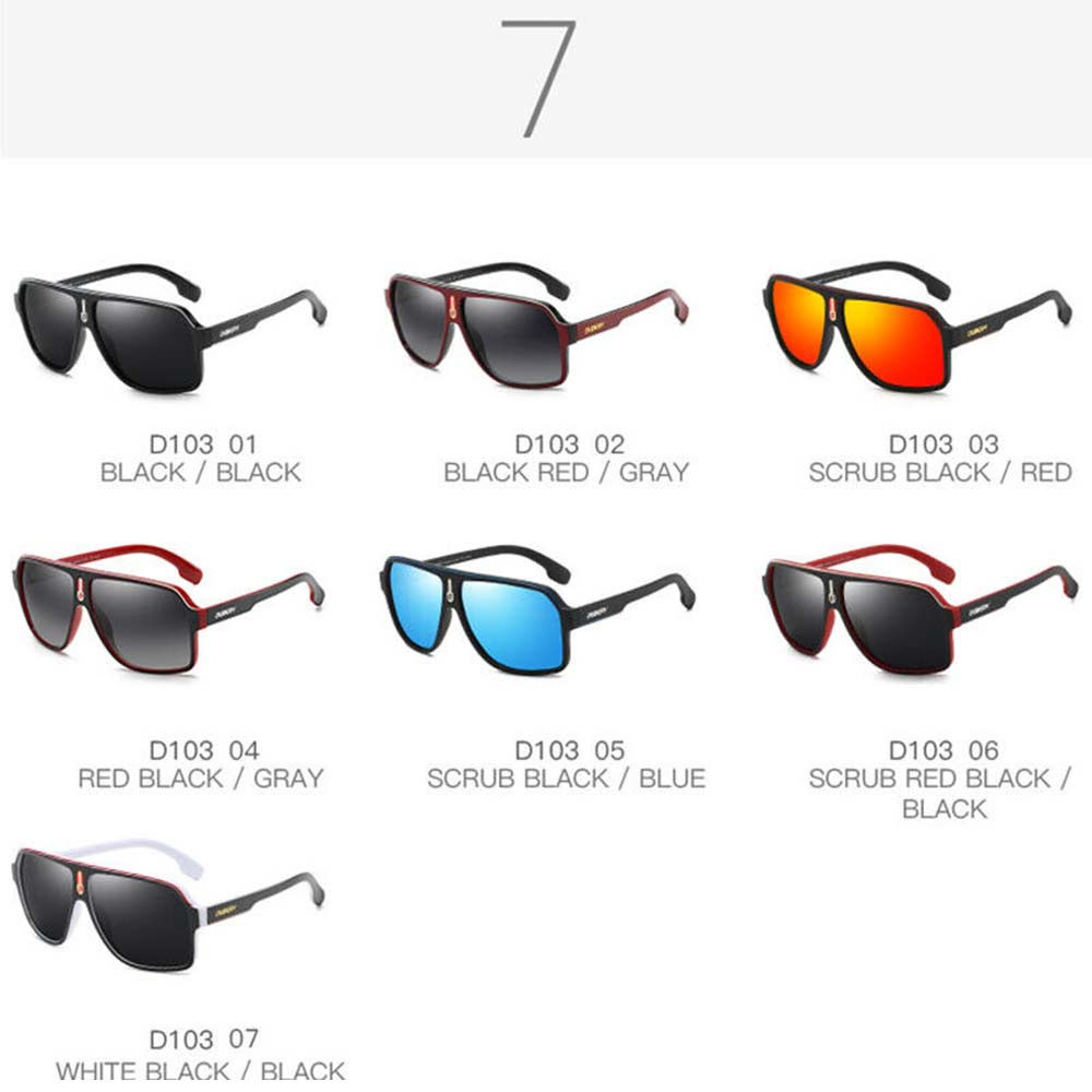 Mens Dubery Sunglasses Polarized UV400 Glasses Driving Fishing Eyewear